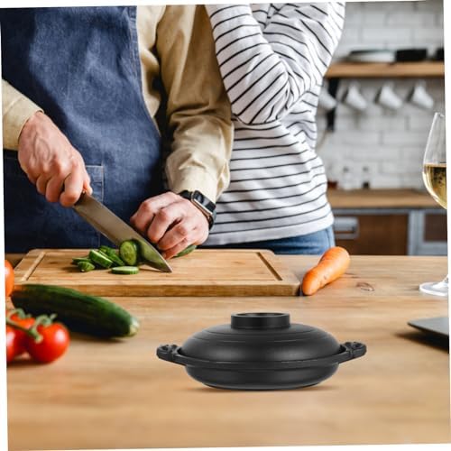 Thermal pot with non-stick coating and lid