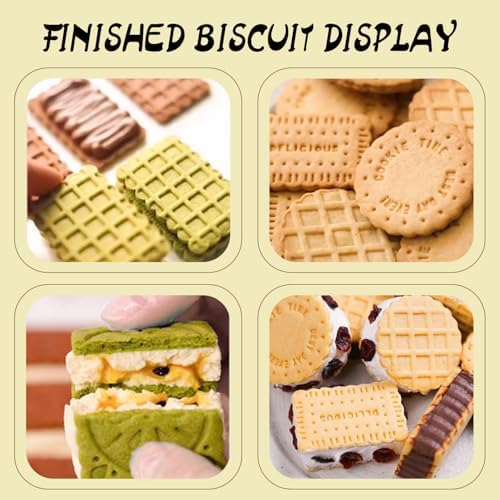 GROWTAIL 4pc Cookie Cutters Set Perfect for Baking Fun