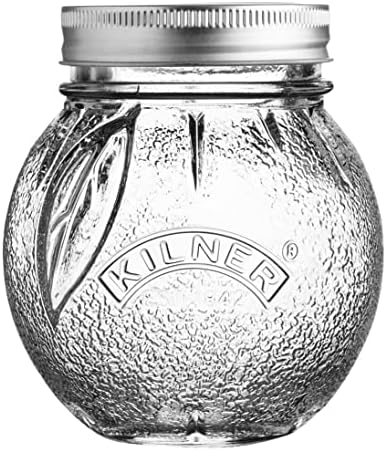 Stylish Orange Jar for Preserves