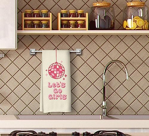 Dwept Pink Kitchen Towels