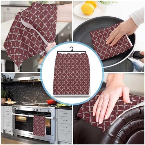 ZOE GARDEN Rugby Kitchen Towels 2 Pack 18x28