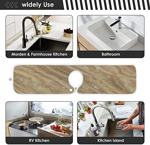 Dussdil Kitchen Faucet Mat