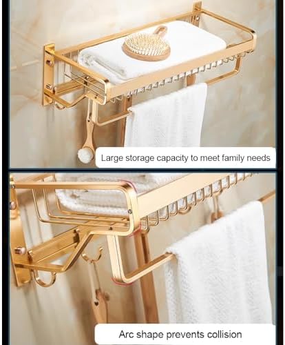 ANNBKTowel Holder Rack Black