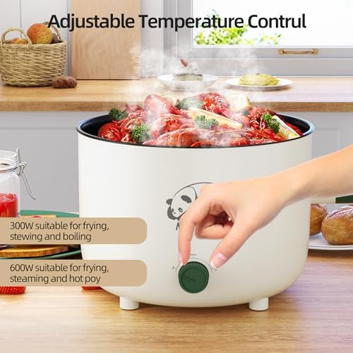 Mihoho Dual-Powered Electric Shabu Shabu Pot with Steamer