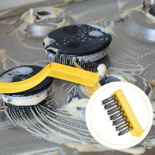 5 Pack Kitchen Cleansing Brush Set with Scraper