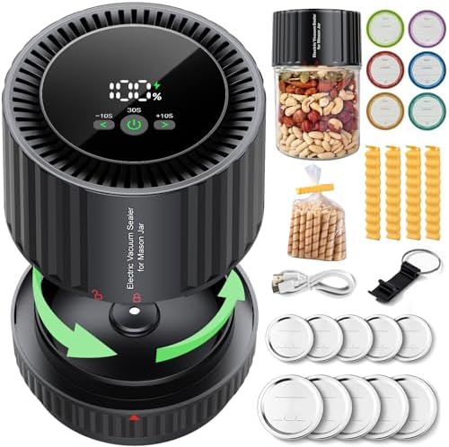 Seal Jar Effortlessly with YANOY Electric Preserver