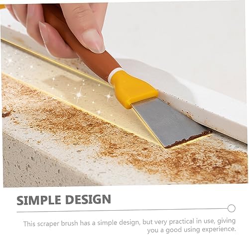 Cabilock Multipurpose Cleaning Brush with Scraper