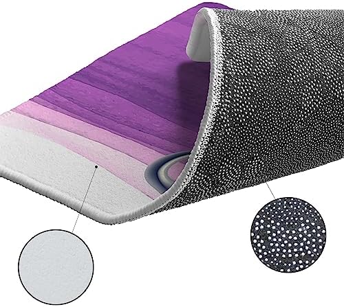 Anchor Purple Kitchen Rug 2PCS Set
