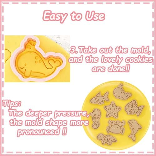 Lutoku Mini Animal Cookie Cutters Set