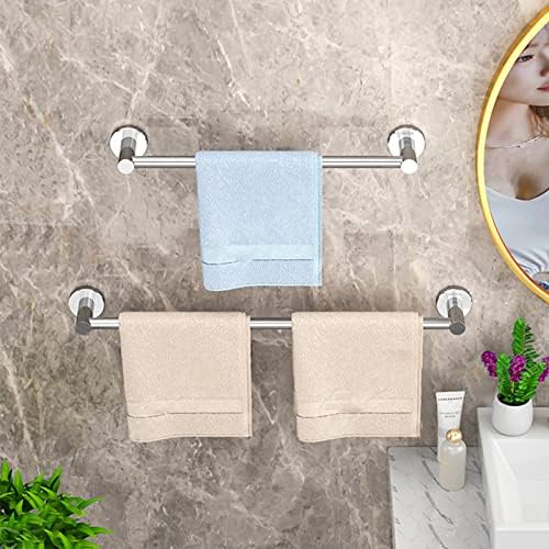 Stainless Steel Wall Towel Rail Space-Saving Rust-Proof for Kitchen Bathroom