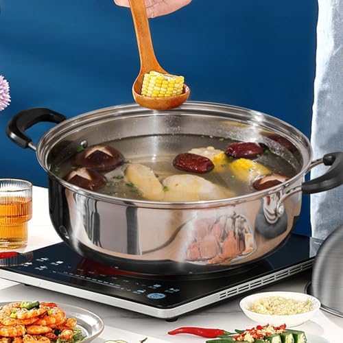 AIZYR 2 Tier Steamer Pot 34cm Stainless Steel
