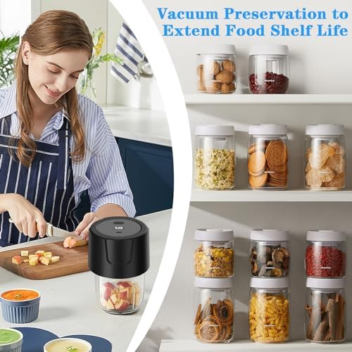 Aizilasa Electric Mason Jar Vacuum Sealer Sealed Better Forever