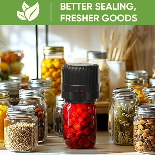 Electric Vacuum Sealer for Mason Jars