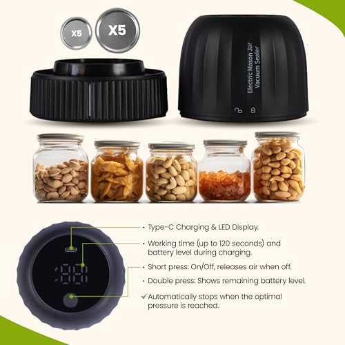 Lumo Mason Jar Vacuum Sealer