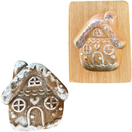 Cakina Hand Food Sealer Christmas House Biscuits Molds
