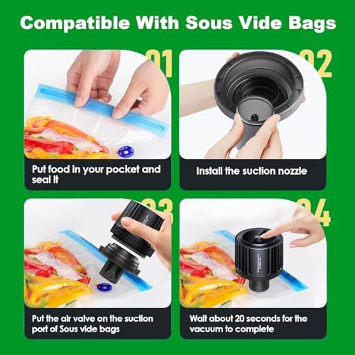 Mason Jar Vacuum Sealer Kit
