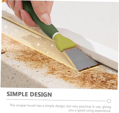 Copper Wire Cooktop Scraper with Stiff Bristles