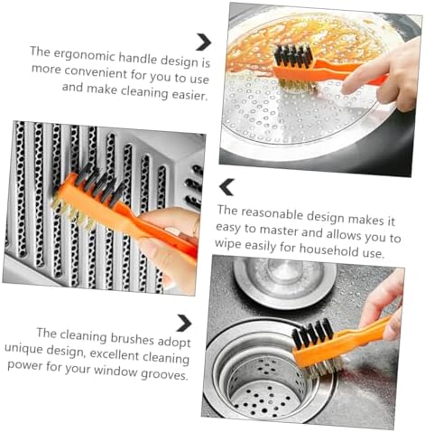 2-Piece Window Groove Cleaning Brush Set - Multi-Functional