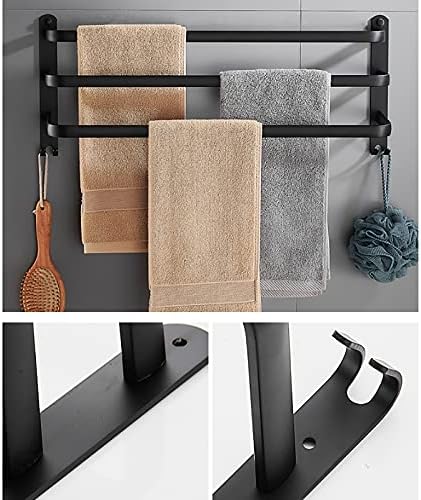 Stylish 3-Tier Wall-Mounted Towel Holder