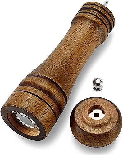 GIENEX Pepper Grinder Salt Shaker Set with Adjustable Coarseness Home Kitchen