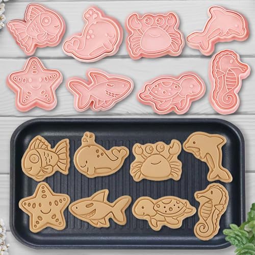 Lutoku Mini Animal Cookie Cutters Set