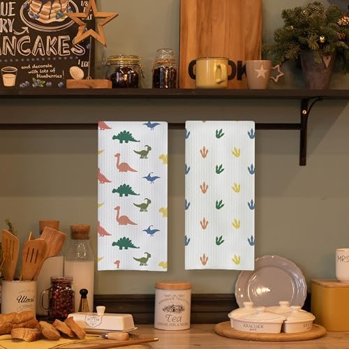 Dinosaur Bathroom Hand Towels Set