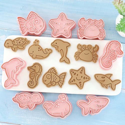 Lutoku Mini Animal Cookie Cutters Set
