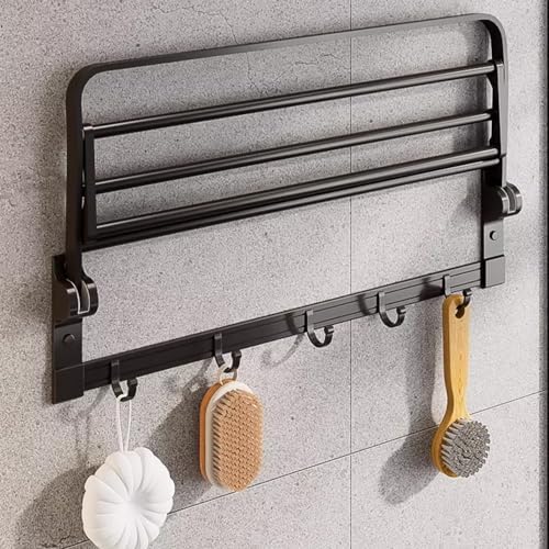 ANNBKA Aluminum Foldable Towel Rack 50cm