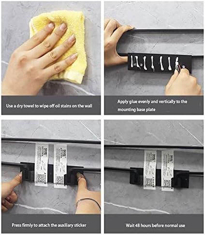 Multifunctional Folding Wall Mounted Towel Rack 50Cm