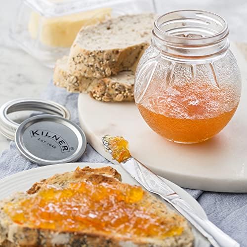 Stylish Orange Jar for Preserves