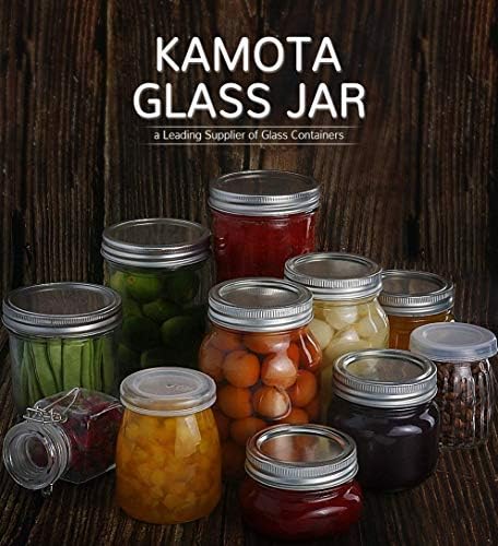 12 Pack Mason Jars Perfect for Jam Honey