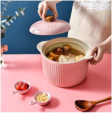 Durable Classic Soup Pot with Lid for Home Kitchen