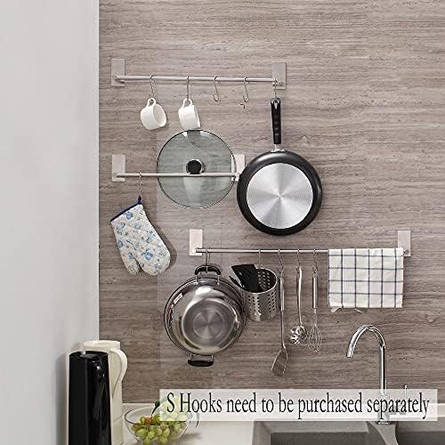 4055cm Polished Towel Rail Hanger for Bathroom Kitchen