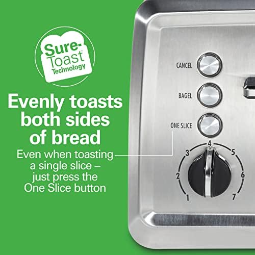 Hamilton Beach 4-Slice ToasterExtra-Wide SlotsDelicious Cheesy Slices