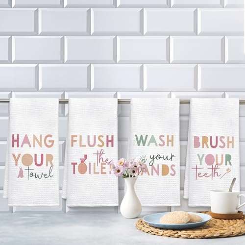 Fun and Functional Kitchen Hand Towels for Kids Adults