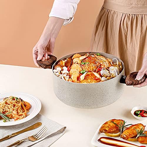 SISWIM Non-Stick Soup Pot with Glass Lid
