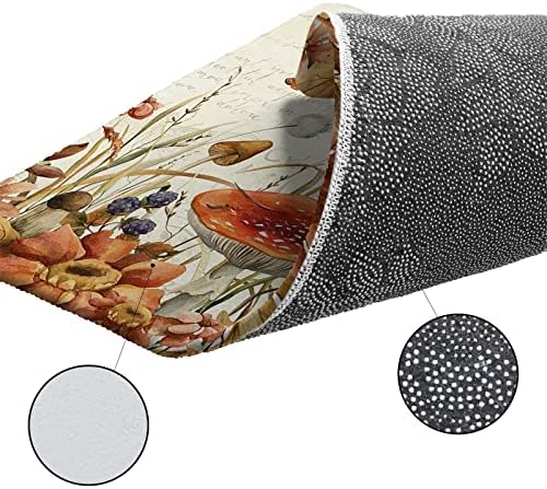 Fall Kitchen Rug Set 2PCS Non-Slip Soft Absorbent Mats