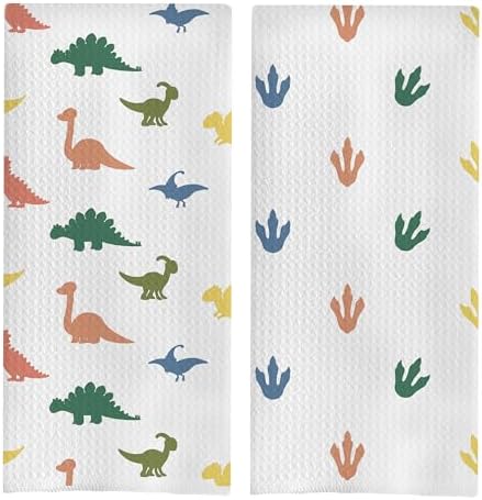 Dinosaur Bathroom Hand Towels Set