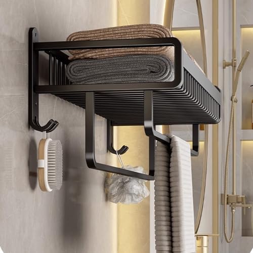 FOLDABLE ALUMINUM TOWEL RACK