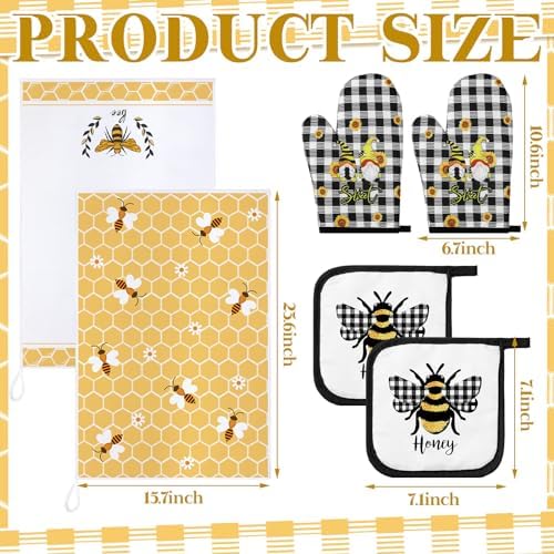 Bee Kitchen Accessories Set