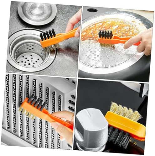 2-Piece Window Groove Cleaning Brush Set - Multi-Functional