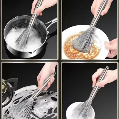 Stainless Steel Pot Brush Kitchen Sink Finder