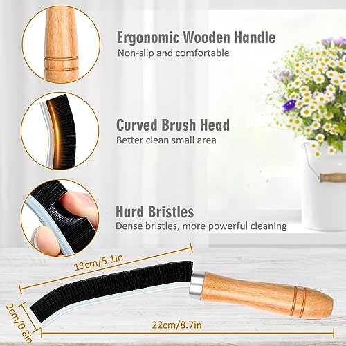 Multi-Functional Crevice Cleaning Brush