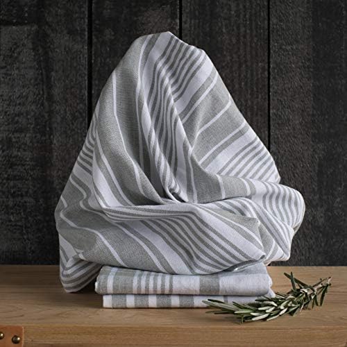 Now Designs Jumbo Pure Kitchen Towel Set 3 x London Grey