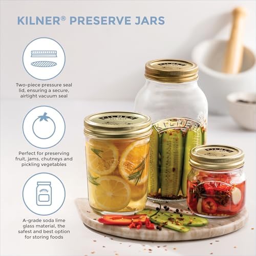 Kilner Preserve Screw Bands seal protect