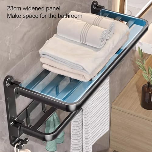 Spacious Aluminum Towel Rack