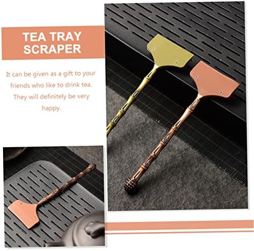 KIC HOUSE Tea Leaf Scraper Tea Tray Cleaning Tool