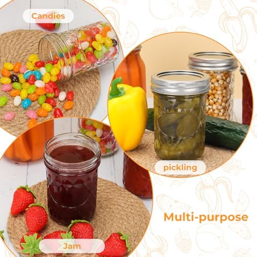 8 oz Mason Jars