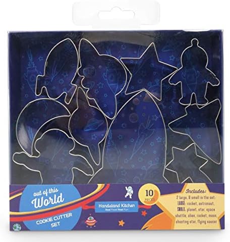 Handstand Kitchen Rockets and Planets Cookie Cutter Set