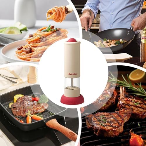Easy Start Rechargeable Electric Pepper Grinder Set